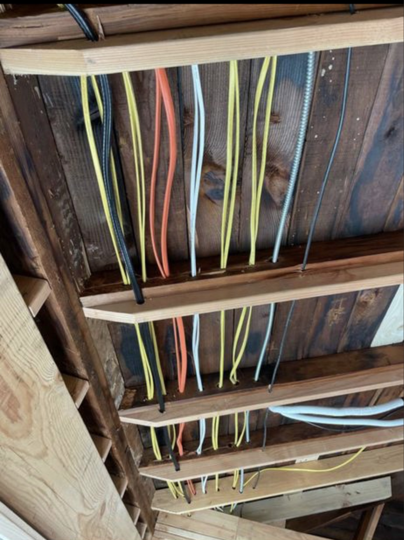 Neat conduit and cable management